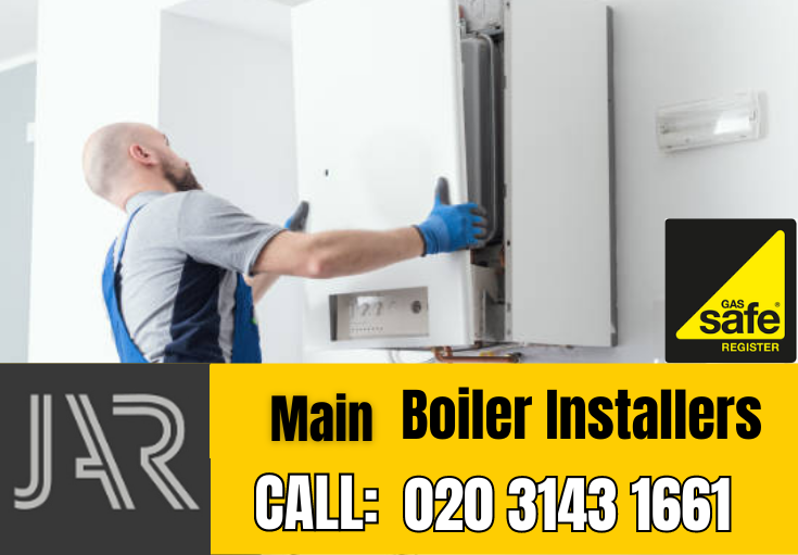 Main boiler installation Belvedere